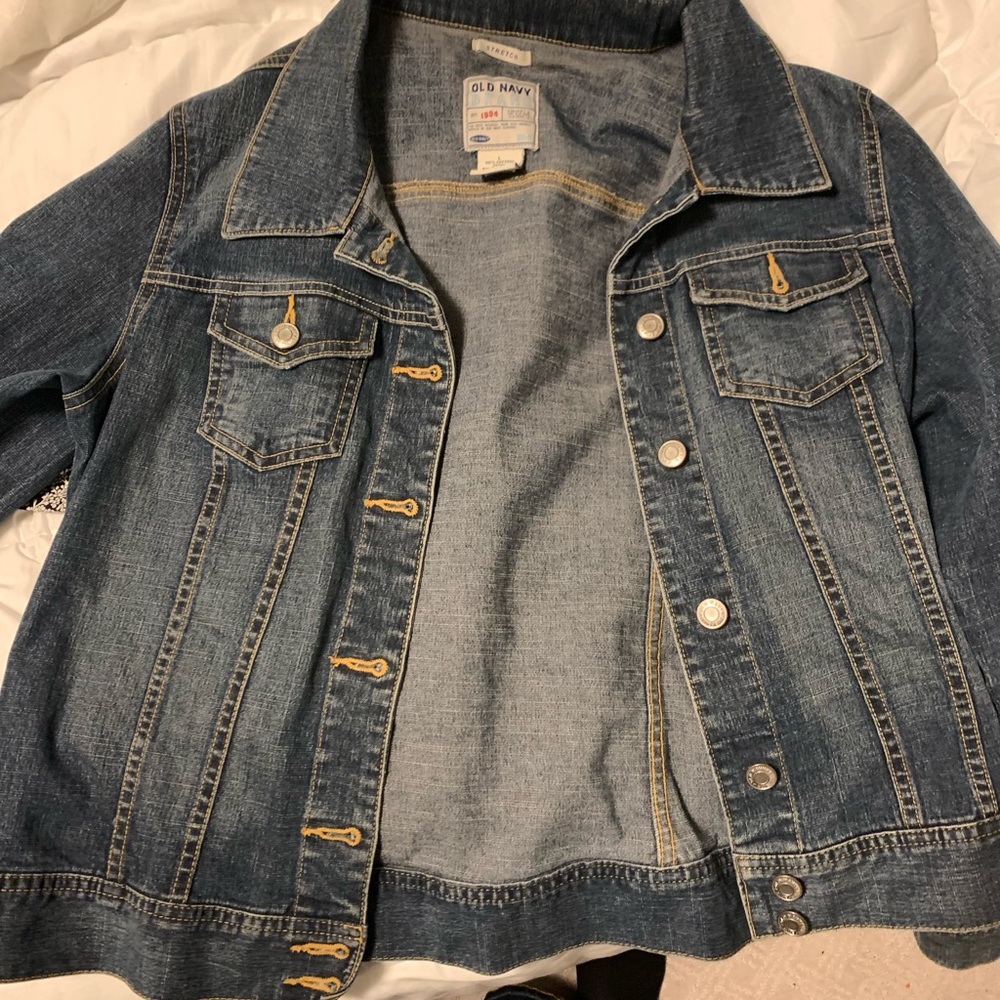 Old Navy Blue Denim-Jeans Jacket